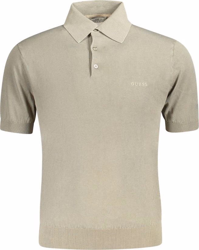 Guess Jeans Verde Cotton Mens Polo Shirt