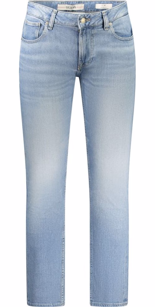 Guess Jeans Azzurro Cotton Women's Skinny Jean