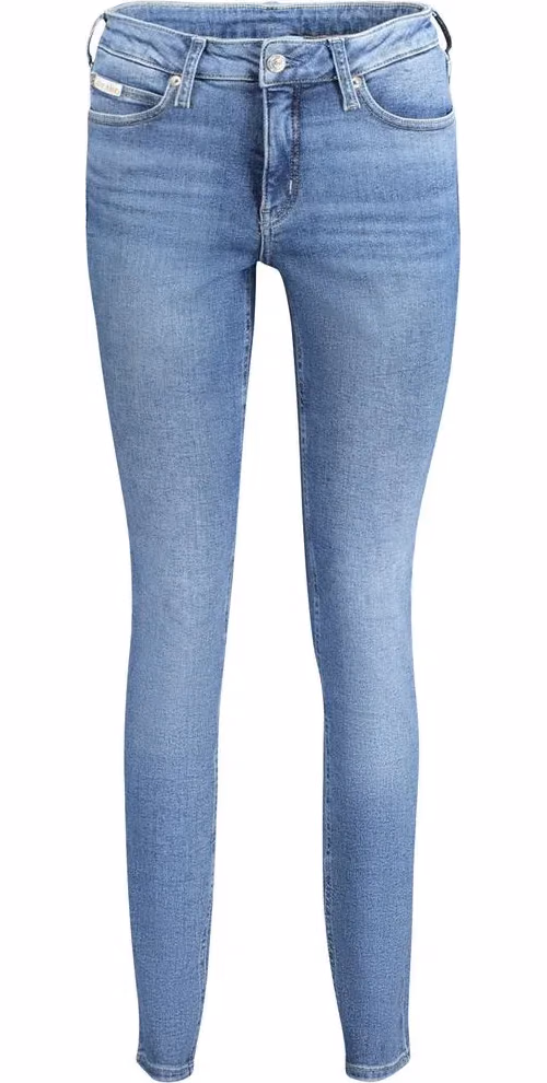 Calvin Klein Blu Cotton Women Jeans