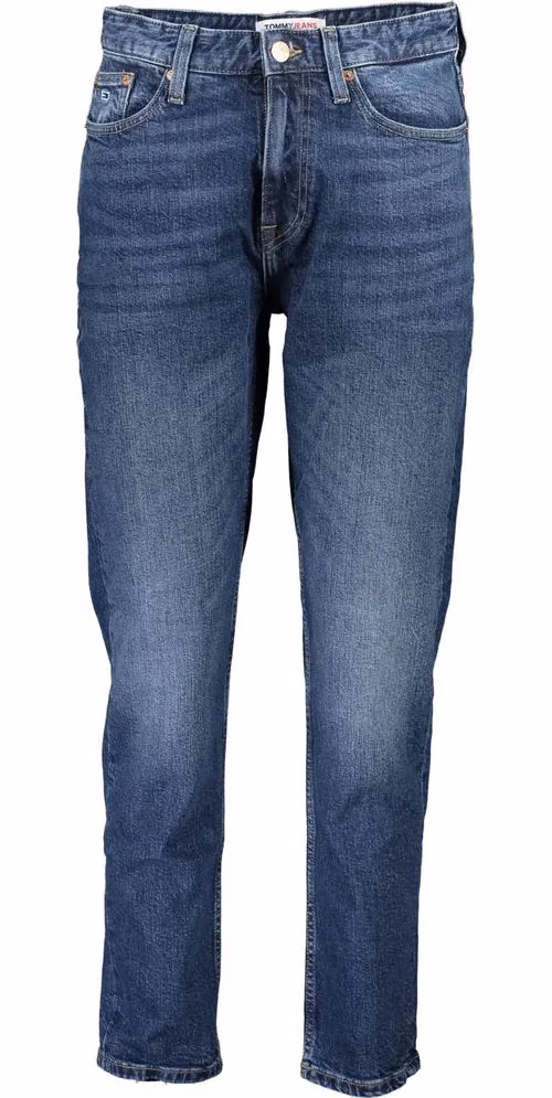 Tommy Hilfiger Blu Cotton Women Jeans Slim Ankle