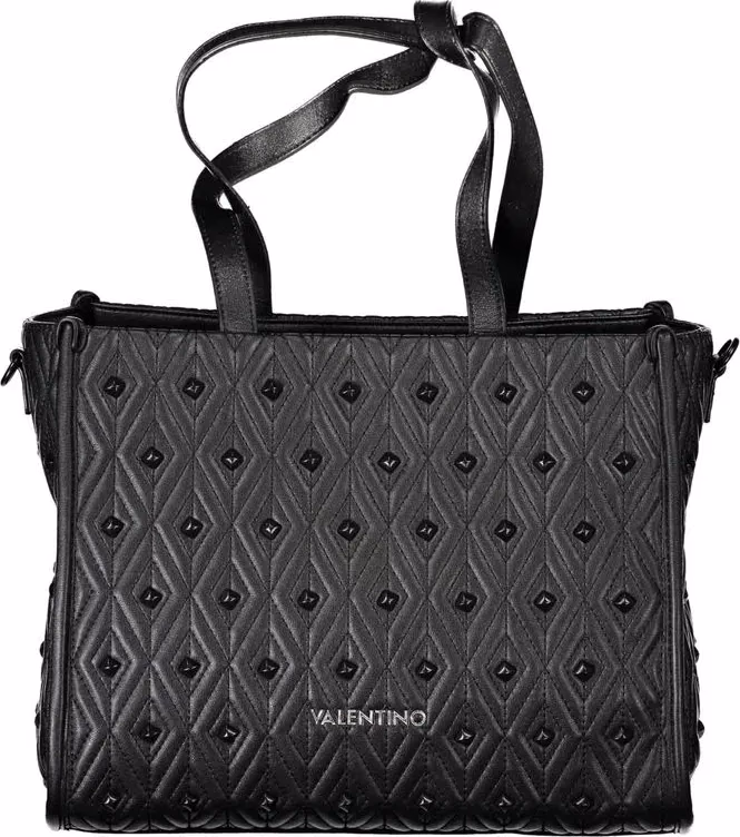 Mario Valentino Black Polyurethane Womens Bag