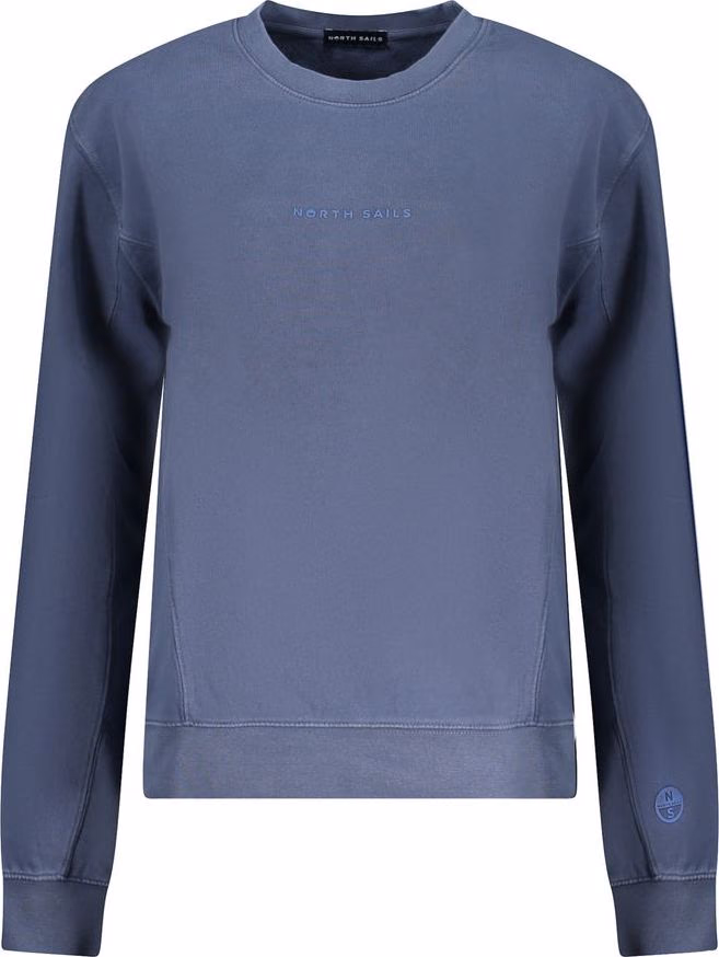 North Sails Blue Cotton Women Sweater