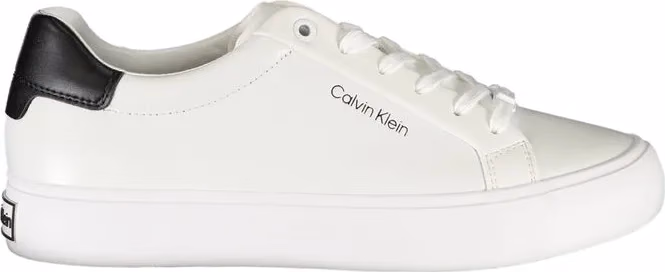 Calvin Klein Bianco Leather Women Sneaker