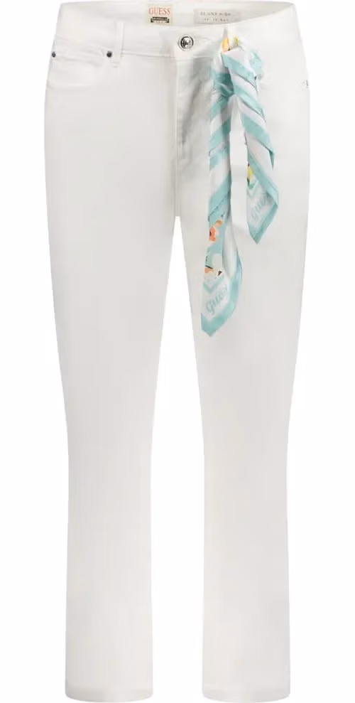 Guess Jeans Bianco Lyocell Women's Skinny Jean