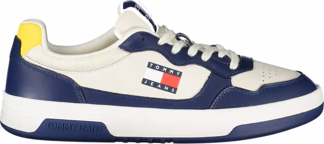 Tommy Hilfiger Blue Polyurethane Men Sneaker