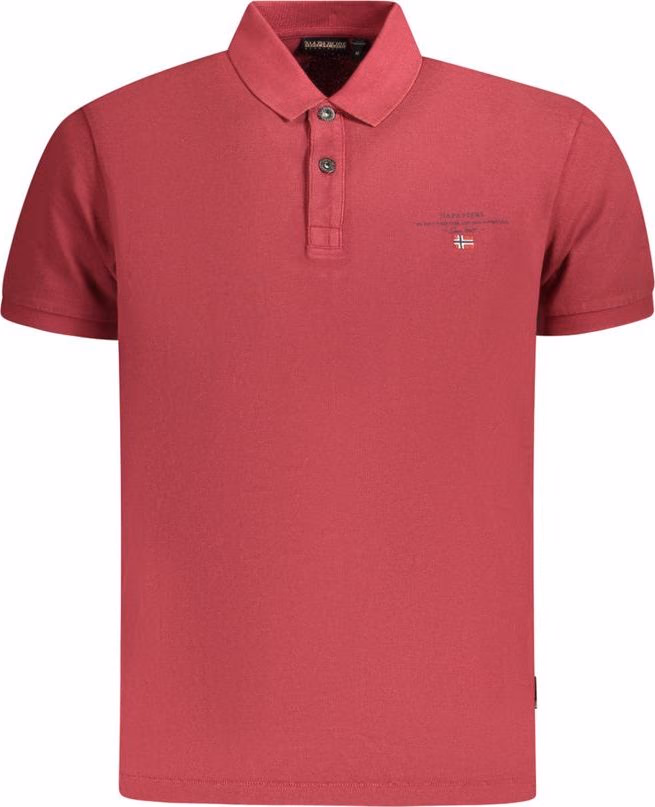 Napapijri Rosso Cotton Mens Polo