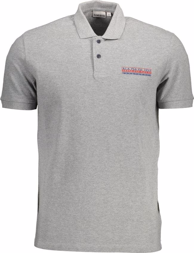 Napapijri Grigio Cotton Men's Polo