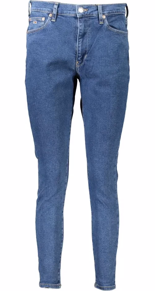Tommy Hilfiger Blue Cotton Women's Skinny Jean