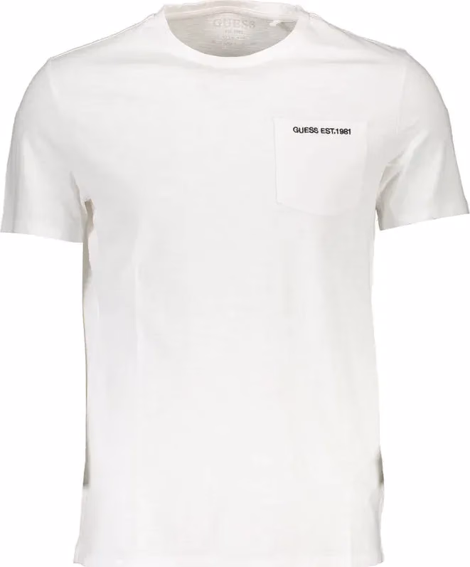 Guess Jeans Bianco Cotton Men's T-Shirt