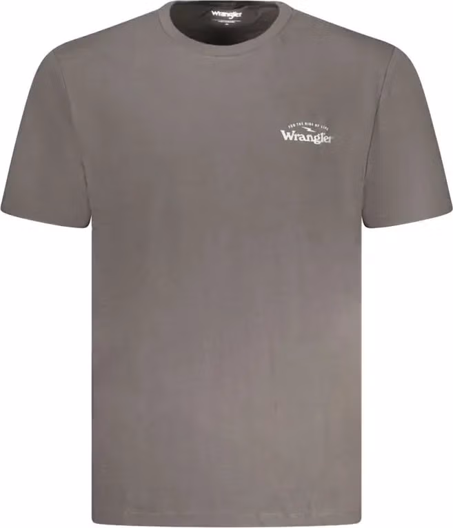 Wrangler Black Cotton Men's T-Shirt