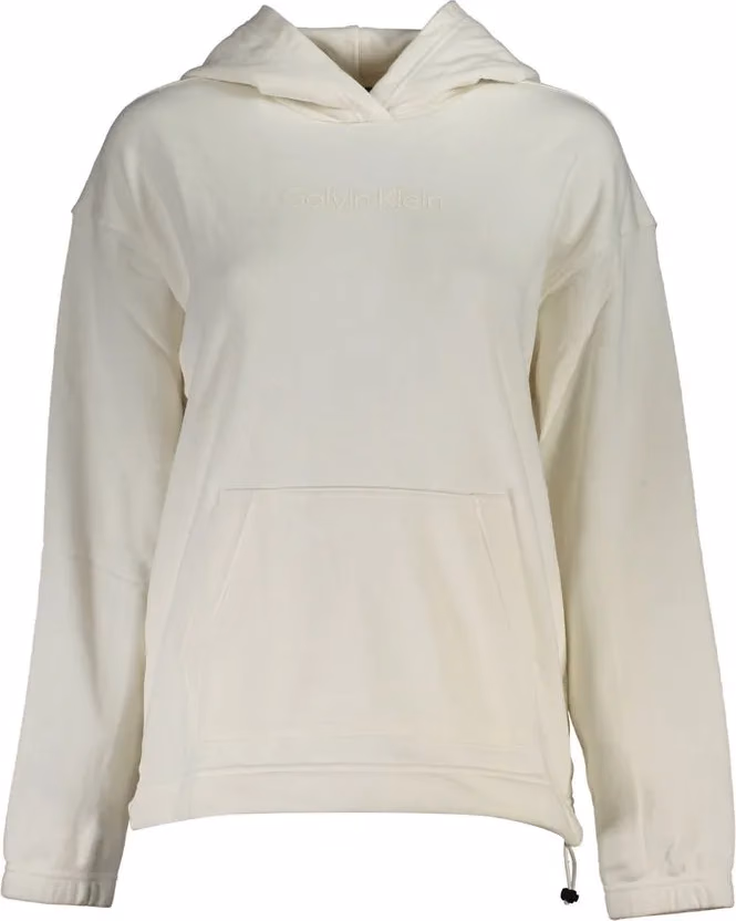 Calvin Klein White Cotton Women's Sweatshirt
