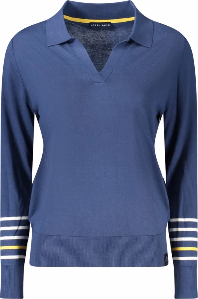 North Sails Blue Viscose Women Sweater