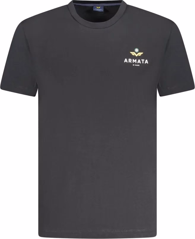Armata Di Mare Black Cotton Men T-Shirt