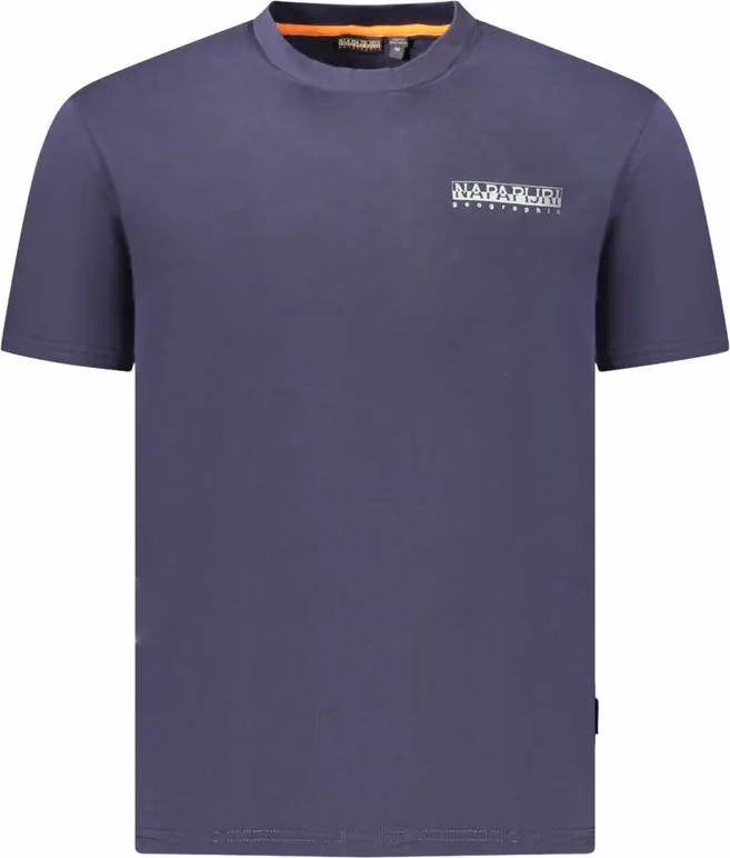 Napapijri Blue Cotton Men's T-Shirt