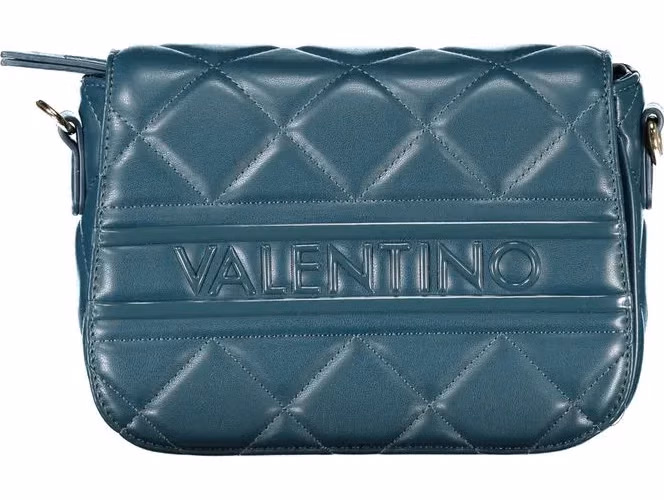 Mario Valentino Verde Polyurethane Women's Bag With Adjustable Shoulder Strap