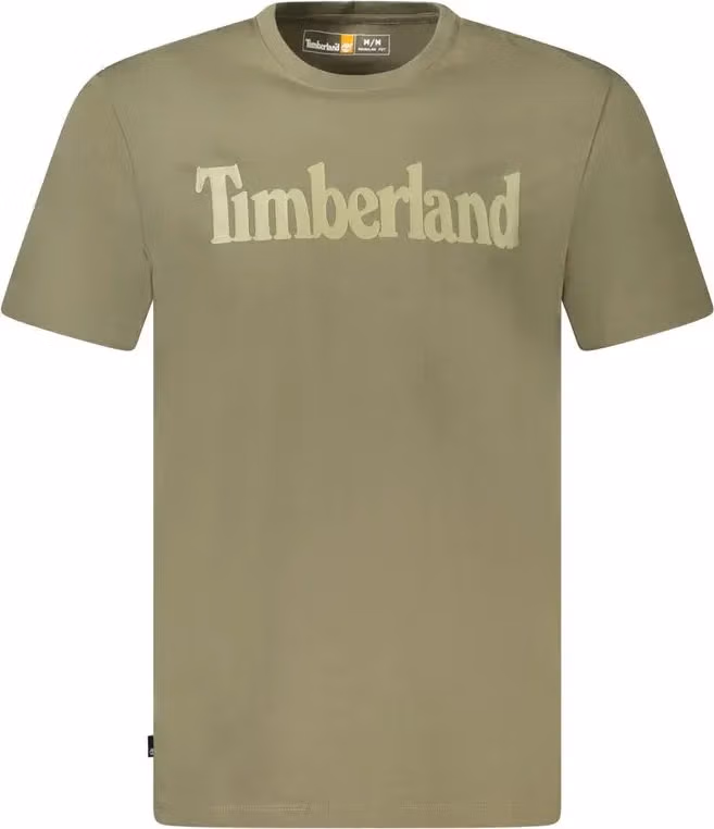 Timberland Green Organic Cotton Men T-Shirt