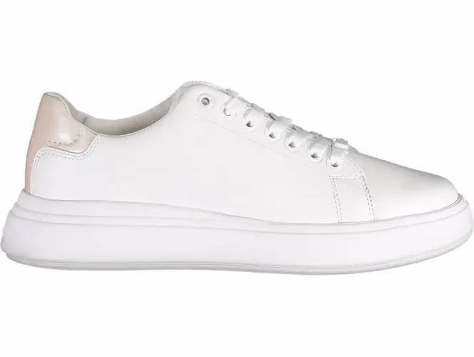 Calvin Klein Bianco Pelle Donna Sneaker