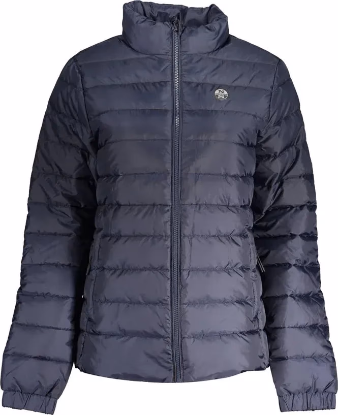 North Sails Blu Polyester Women Jacket
