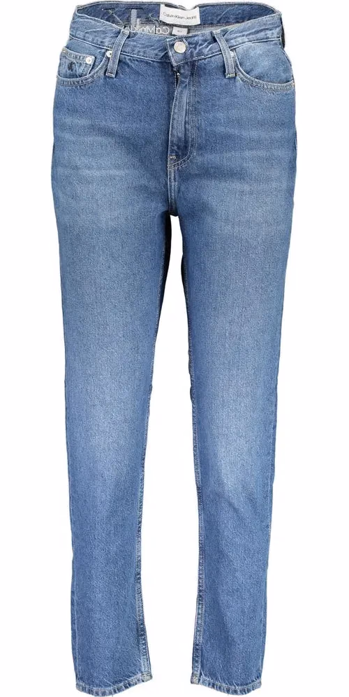 Calvin Klein Blu Cotton Women Jeans