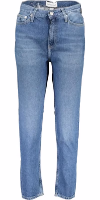 Blu Cotton Women Jeans