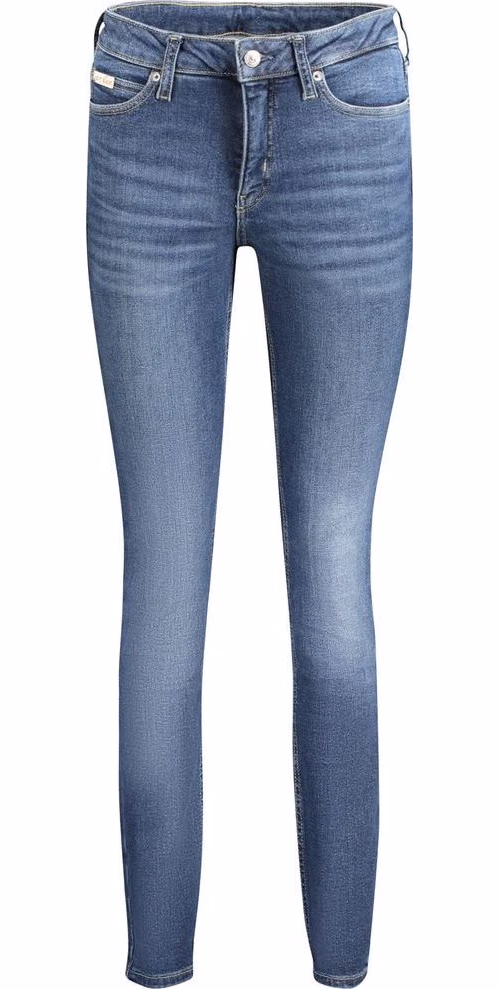 Calvin Klein Blu Cotton Women Jeans