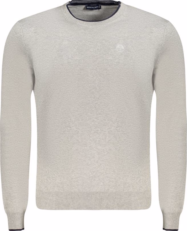 North Sails Grigio Cotton Mens Sweater