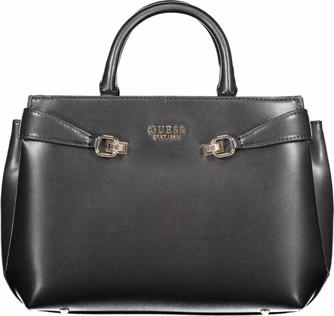 Guess Jeans Black Polyurethane Women's Handbag