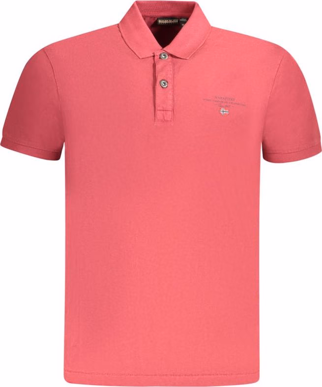 Napapijri Rosso Cotton Men Polo