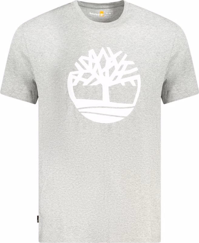 Timberland Grigio Cotton Men T-Shirt