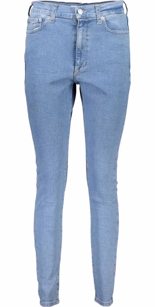 Tommy Hilfiger Azzurro Cotton Women Jeans