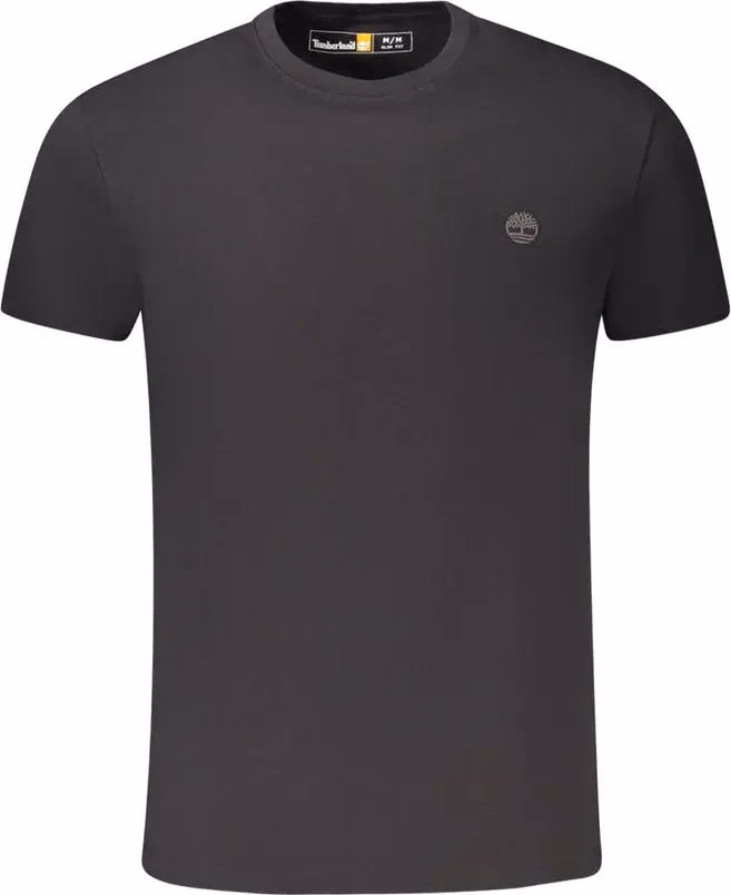 Timberland Black Cotton Men's T-Shirt