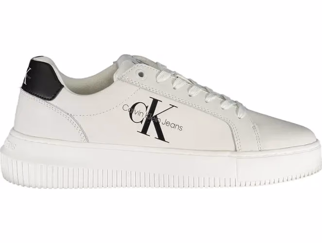 Calvin Klein White Leather Women Sneaker