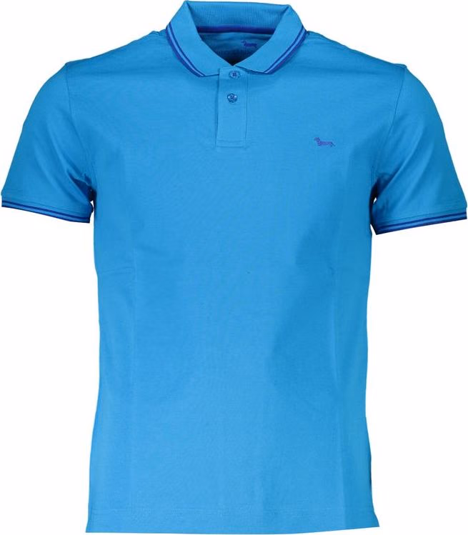 Harmont & Blaine Azzurro Cotton Men Polo Shirt