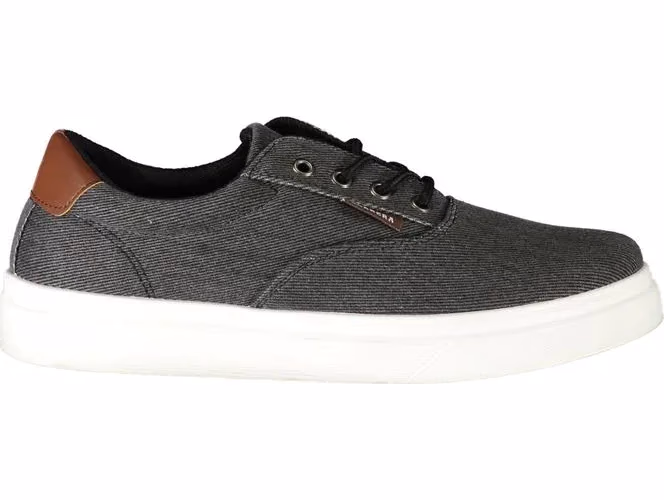 Carrera Black Polyurethane Men Sneaker