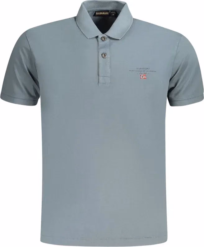 Napapijri Grigio Cotton Men Polo