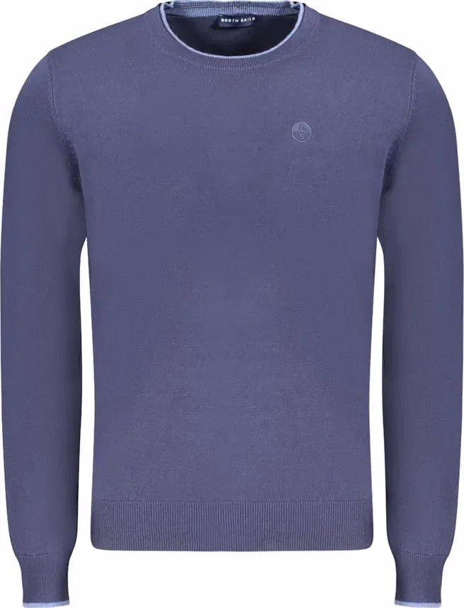 North Sails Blue Cotton Men's Sweater