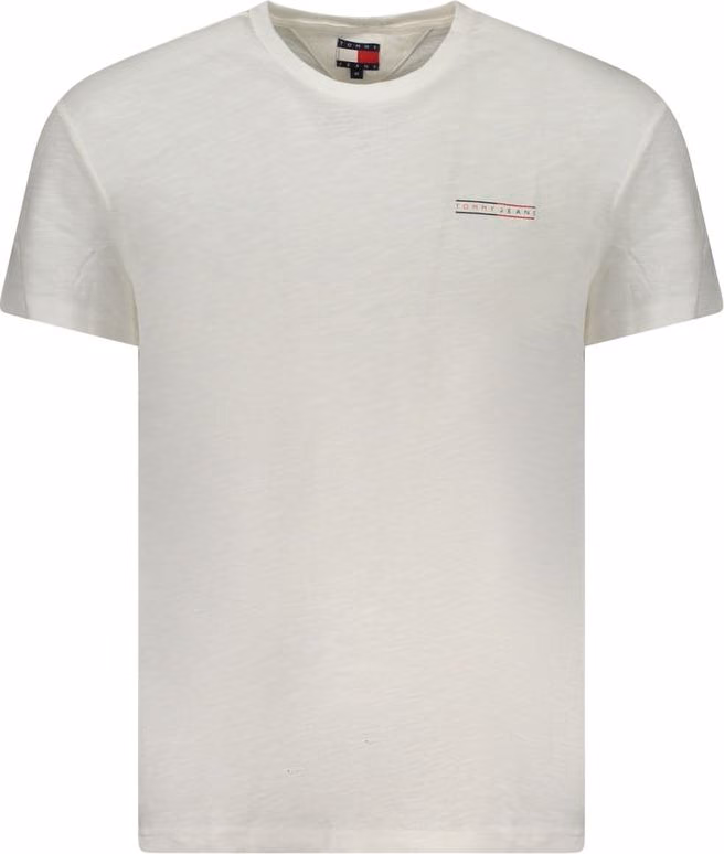 Tommy Hilfiger Bianco Cotton Men Shirt