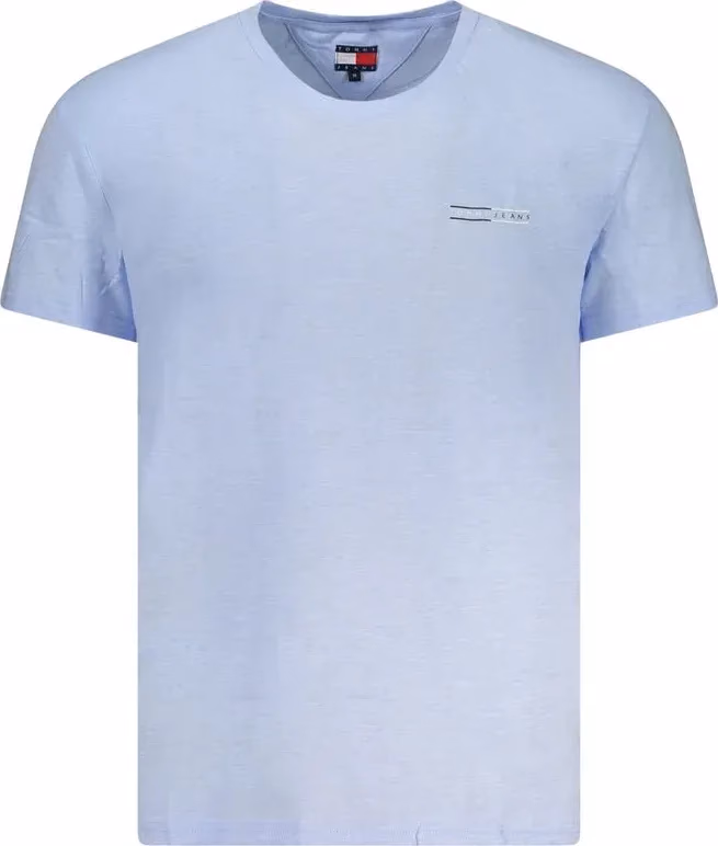 Tommy Hilfiger Azzurro Cotton Men's T-Shirt