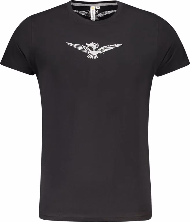 Accademia Militare "Black Cotton Men T-Shirt"