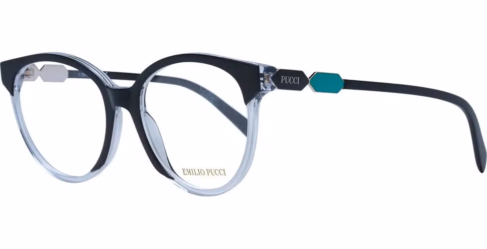 Emilio Pucci Black Plastic Glasses (Frames)