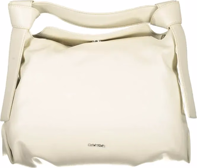 Calvin Klein Beige Polyester Women Handbag