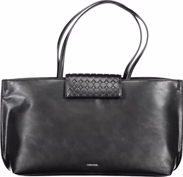 Calvin Klein Black Polyester Women Handbag