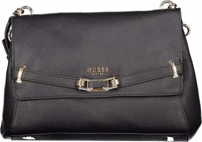 Guess Jeans Black Polyurethane Women's Handbag