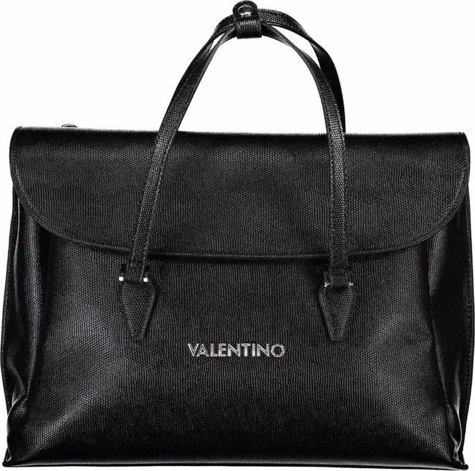 Mario Valentino Black Polyurethane Women's Bag