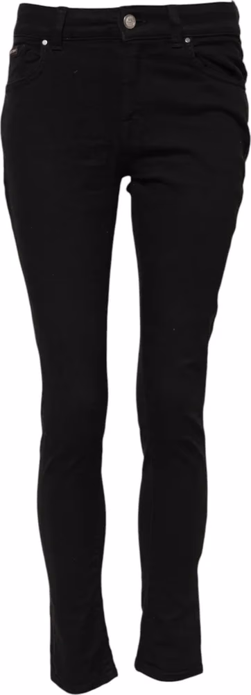Dolce & Gabbana Black Skinny Cotton Mid Waisted Denim Jeans