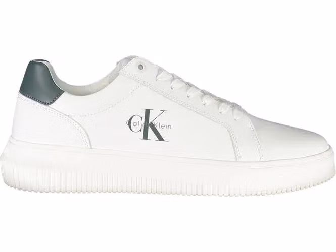 Calvin Klein Bianco Polyurethane Men Sneaker