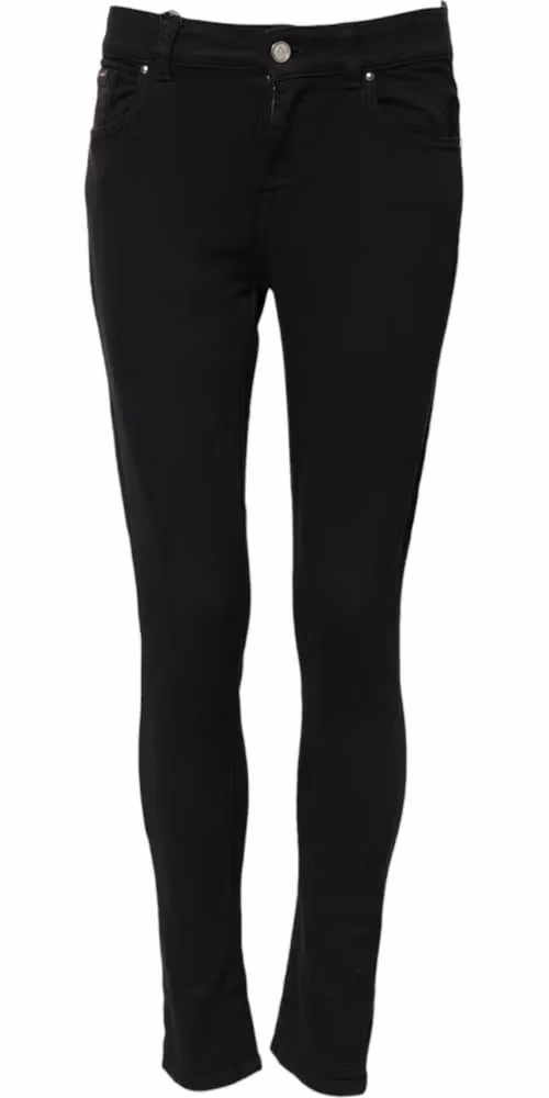 Dolce & Gabbana Black Cotton Skinny Mid Waist Denim Jeans