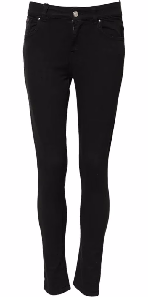 Dolce & Gabbana Black Cotton Skinny Mid Waist Denim Jeans