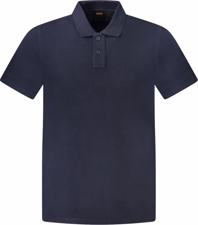 Hugo Boss Blu Cotone Uomo Polo