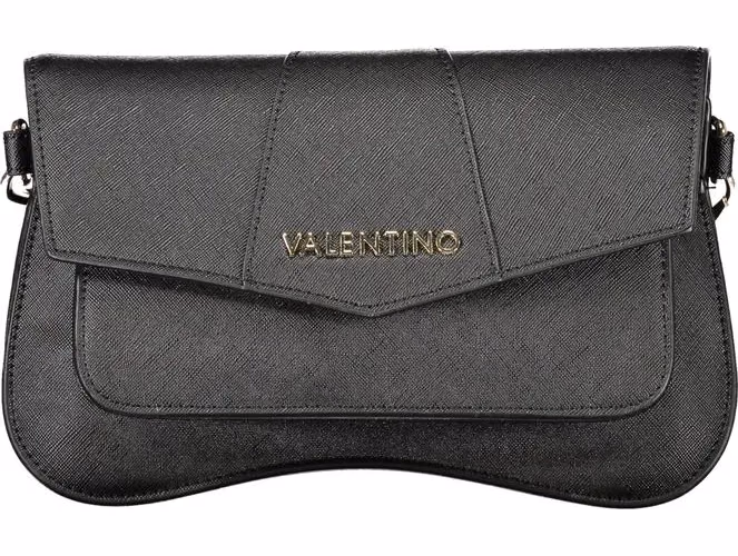 Mario Valentino Black Polyurethane Women's Bag